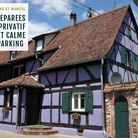 Gite Marcel Et Marianne Jardin Et Parking Privatifs Ebersheim Exteriér fotografie